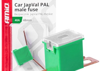 Amio - ΑΣΦΑΛΕΙΑ JapVal PAL ΑΡΣΕΝΙΚΗ 48mm 40A ΣΕ ΠΡΑΣΙΝΟ ΧΡΩΜΑ - 1 Τεμ. (03419/AM)