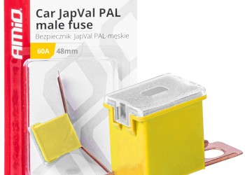 Amio - ΑΣΦΑΛΕΙΑ JapVal PAL ΑΡΣΕΝΙΚΗ 48mm 60A ΣΕ ΚΙΤΡΙΝΟ ΧΡΩΜΑ - 1 Τεμ. (03421/AM)