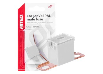 Amio - ΑΣΦΑΛΕΙΑ JapVal PAL ΑΡΣΕΝΙΚΗ 48mm 120A ΣΕ ΛΕΥΚΟ ΧΡΩΜΑ - 1 Τεμ. (03425/AM)