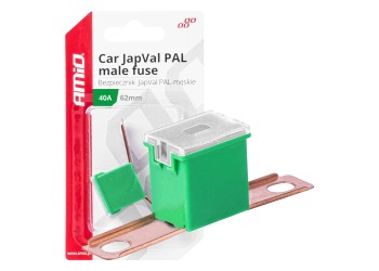 Amio - ΑΣΦΑΛΕΙΑ JapVal PAL ΑΡΣΕΝΙΚΗ 62mm 40A ΣΕ ΠΡΑΣΙΝΟ ΧΡΩΜΑ - 1 Τεμ. (03428/AM)