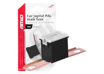 Amio - ΑΣΦΑΛΕΙΑ JapVal PAL ΑΡΣΕΝΙΚΗ 62mm 80A ΣΕ ΜΑΥΡΟ ΧΡΩΜΑ - 1 Τεμ. (03432/AM)
