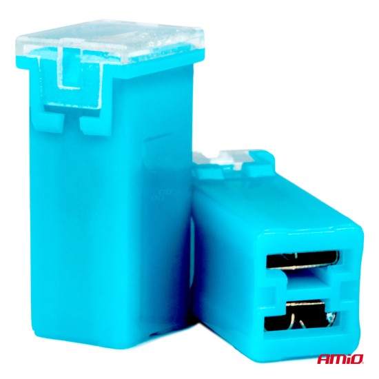 Amio - ΑΣΦΑΛΕΙΕΣ JapVal PAL ΜΙΝΙ 14mm ΘΗΛΥΚΕΣ 20A ΣΕ ΓΑΛΑΖΙΟ ΧΡΩΜΑ - 2 Τεμ. (03435/AM)