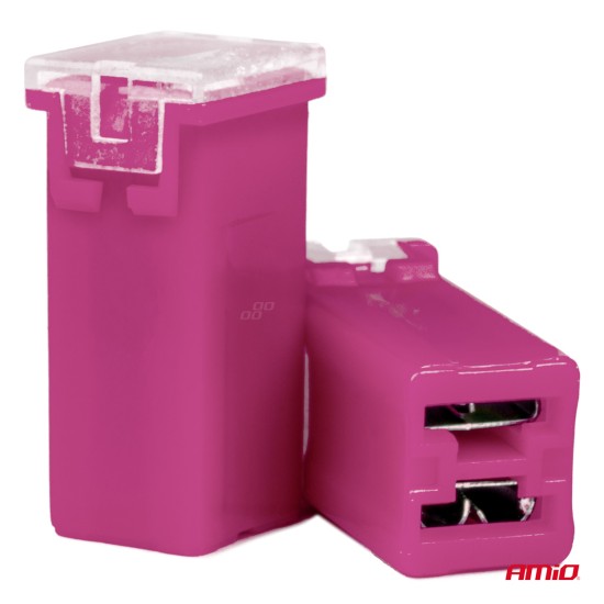 Amio - ΑΣΦΑΛΕΙΕΣ JapVal PAL ΜΙΝΙ 14mm ΘΗΛΥΚΕΣ 30A ΣΕ ΜΩΒ ΧΡΩΜΑ - 2 Τεμ. (03437/AM)