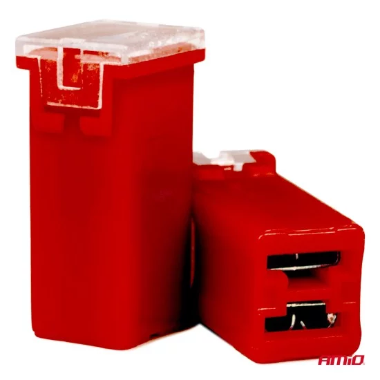 Amio - ΑΣΦΑΛΕΙΕΣ JapVal PAL ΜΙΝΙ 14mm ΘΗΛΥΚΕΣ 50A ΣΕ ΚΟΚΚΙΝΟ ΧΡΩΜΑ - 2 Τεμ. (03439/AM)