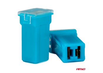 Amio - ΑΣΦΑΛΕΙΕΣ JapVal PAL ΜΙΝΙ 17mm ΘΗΛΥΚΕΣ 20A ΣΕ ΓΑΛΑΖΙΟ ΧΡΩΜΑ - 2 Τεμ. (03443/AM)