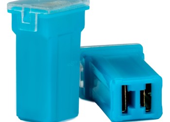 Amio - ΑΣΦΑΛΕΙΕΣ JapVal PAL ΜΙΝΙ 17mm ΘΗΛΥΚΕΣ 20A ΣΕ ΓΑΛΑΖΙΟ ΧΡΩΜΑ - 2 Τεμ. (03443/AM)