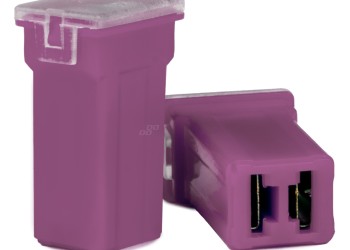 Amio - ΑΣΦΑΛΕΙΕΣ JapVal PAL ΜΙΝΙ 17mm ΘΗΛΥΚΕΣ 30A ΣΕ ΜΩΒ ΧΡΩΜΑ - 2 Τεμ. (03444/AM)