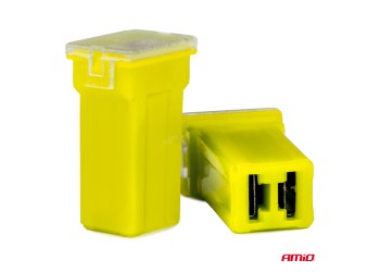 Amio - ΑΣΦΑΛΕΙΕΣ JapVal PAL ΜΙΝΙ 17mm ΘΗΛΥΚΕΣ 60A ΣΕ ΚΙΤΡΙΝΟ ΧΡΩΜΑ - 2 Τεμ. (03447/AM)