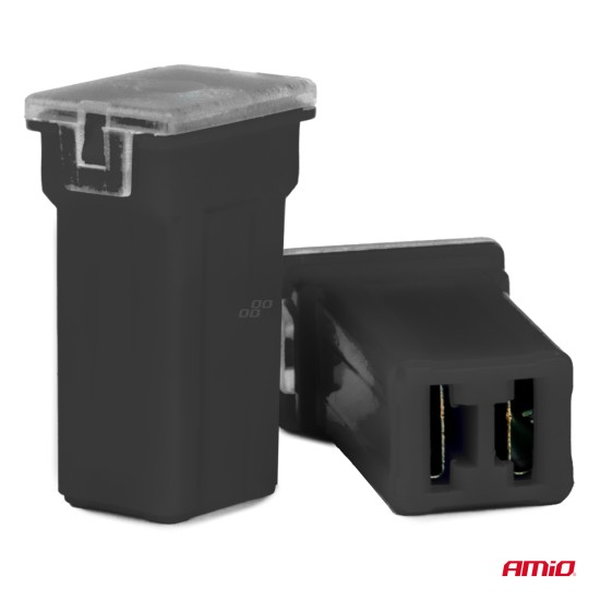 Amio - ΑΣΦΑΛΕΙΕΣ JapVal PAL ΜΙΝΙ 17mm ΘΗΛΥΚΕΣ 80A ΣΕ ΜΑΥΡΟ ΧΡΩΜΑ - 2 Τεμ. (03449/AM)