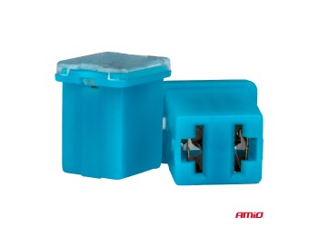 Amio - ΑΣΦΑΛΕΙΕΣ JapVal PAL ΜICRO 14mm ΘΗΛΥΚΕΣ 20A ΣΕ ΓΑΛΑΖΙΟ ΧΡΩΜΑ - 2 Τεμ. (03451/AM)