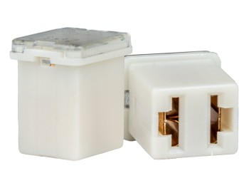 Amio - ΑΣΦΑΛΕΙΕΣ JapVal PAL ΜICRO 14mm ΘΗΛΥΚΕΣ 25A ΣΕ ΛΕΥΚΟ ΧΡΩΜΑ - 2 Τεμ. (03452/AM)