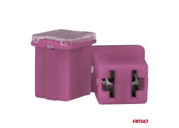 Amio - ΑΣΦΑΛΕΙΕΣ JapVal PAL ΜICRO 14mm ΘΗΛΥΚΕΣ 30A ΣΕ ΜΩΒ ΧΡΩΜΑ - 2 Τεμ. (03453/AM)