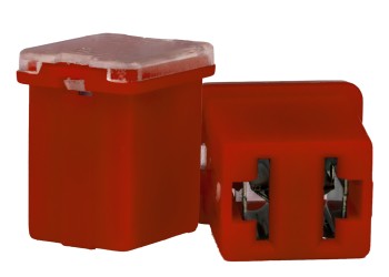 Amio - ΑΣΦΑΛΕΙΕΣ JapVal PAL ΜICRO 14mm ΘΗΛΥΚΕΣ 50A ΣΕ ΚΟΚΚΙΝΟ ΧΡΩΜΑ - 2 Τεμ. (03455/AM)