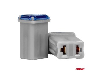 Amio - ΑΣΦΑΛΕΙΕΣ JapVal PAL ΜICRO 11mm ΘΗΛΥΚΕΣ 15A ΣΕ ΓΚΡΙ ΧΡΩΜΑ - 2 Τεμ. (03457/AM)