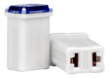 Amio - ΑΣΦΑΛΕΙΕΣ JapVal PAL ΜICRO 11mm ΘΗΛΥΚΕΣ 25A ΣΕ ΛΕΥΚΟ ΧΡΩΜΑ - 2 Τεμ. (03459/AM)