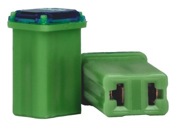 Amio - ΑΣΦΑΛΕΙΕΣ JapVal PAL ΜICRO 11mm ΘΗΛΥΚΕΣ 40A ΣΕ ΠΡΑΣΙΝΟ ΧΡΩΜΑ - 2 Τεμ. (03461/AM)