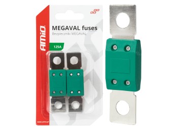 Amio - ΑΣΦΑΛΕΙΕΣ MEGAVAL 125A - 2 Τεμ. (03464/AM)