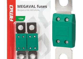 Amio - ΑΣΦΑΛΕΙΕΣ MEGAVAL 125A - 2 Τεμ. (03464/AM)
