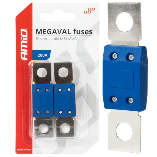 Amio - ΑΣΦΑΛΕΙΕΣ MEGAVAL 200A - 2 Τεμ. (03467/AM)