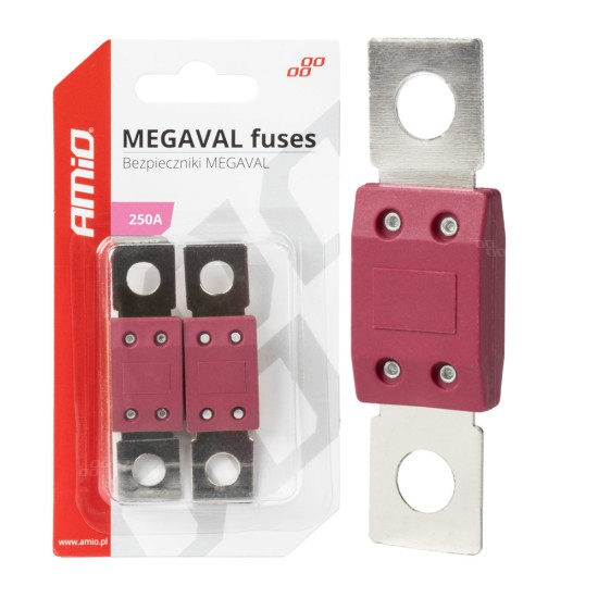 Amio - ΑΣΦΑΛΕΙΕΣ MEGAVAL 250A - 2 Τεμ. (03469/AM)