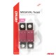 Amio - ΑΣΦΑΛΕΙΕΣ MEGAVAL 250A - 2 Τεμ. (03469/AM)