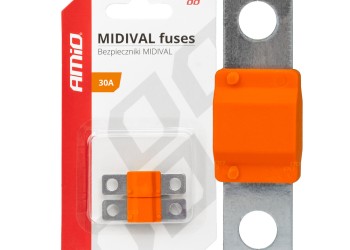 Amio - ΑΣΦΑΛΕΙΕΣ MIDIVAL 30A - 2 Τεμ. (03473/AM)