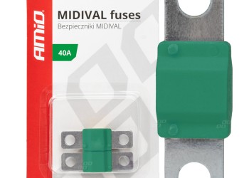 Amio - ΑΣΦΑΛΕΙΕΣ MIDIVAL 40A - 2 Τεμ. (03474/AM)