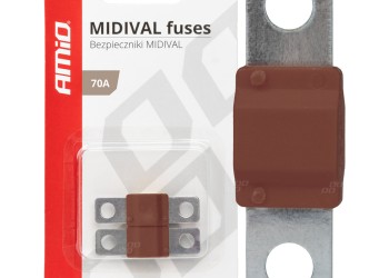 Amio - ΑΣΦΑΛΕΙΕΣ MIDIVAL 70A - 2 Τεμ. (03477/AM)