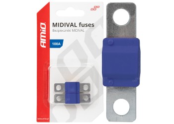 Amio - ΑΣΦΑΛΕΙΕΣ MIDIVAL 100A - 2 Τεμ. (03479/AM)