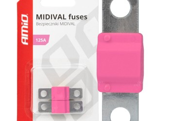 Amio - ΑΣΦΑΛΕΙΕΣ MIDIVAL 125A - 2 Τεμ. (03480/AM)