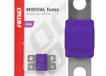 Amio - ΑΣΦΑΛΕΙΕΣ MIDIVAL 200A - 2 Τεμ. (03482/AM)