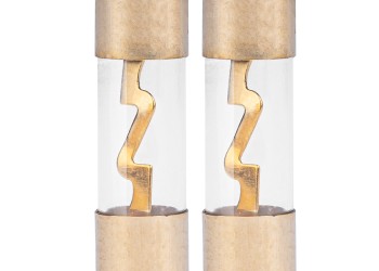 Amio - ΑΣΦΑΛΕΙΕΣ ΓΥΑΛΙΝΕΣ AGU AGU 60A 38x10,3mm - 2 ΤΕΜ. (03487/AM)