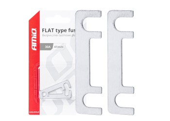Amio - ΑΣΦΑΛΕΙΕΣ FLAT 41mm 30A - 2 Τεμ. (03489/AM)