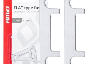 Amio - ΑΣΦΑΛΕΙΕΣ FLAT 41mm 40A - 2 Τεμ. (03490/AM)