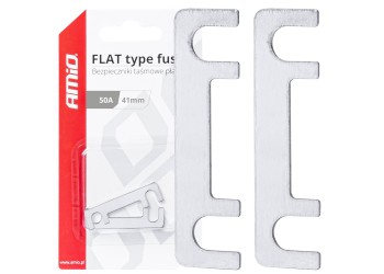 Amio - ΑΣΦΑΛΕΙΕΣ FLAT 41mm 50A - 2 Τεμ. (03491/AM)