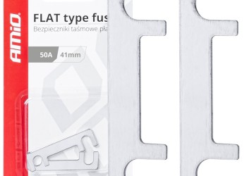 Amio - ΑΣΦΑΛΕΙΕΣ FLAT 41mm 50A - 2 Τεμ. (03491/AM)
