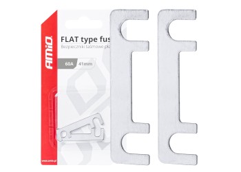 Amio - ΑΣΦΑΛΕΙΕΣ FLAT 41mm 60A - 2 Τεμ. (03492/AM)