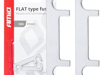 Amio - ΑΣΦΑΛΕΙΕΣ FLAT 41mm 60A - 2 Τεμ. (03492/AM)