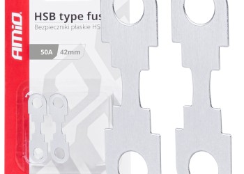 Amio - ΑΣΦΑΛΕΙΕΣ FLAT 42mm 50A - 2 Τεμ. (03499/AM)