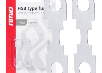 Amio - ΑΣΦΑΛΕΙΕΣ FLAT 42mm 60A - 2 Τεμ. (03500/AM)