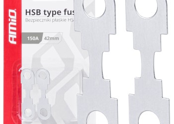 Amio - ΑΣΦΑΛΕΙΕΣ FLAT 42mm 150A - 2 Τεμ. (03504/AM)