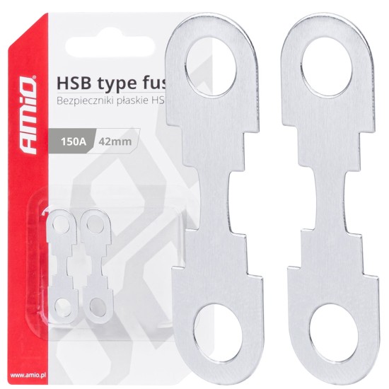 Amio - ΑΣΦΑΛΕΙΕΣ FLAT 42mm 150A - 2 Τεμ. (03504/AM)