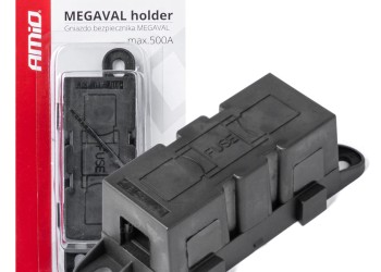 Amio - ΑΣΦΑΛΕΙΟΘΗΚΗ ΓΙΑ ΑΣΦΑΛΕΙΕΣ MEGAVAL MAX 500A ΜΕ ΒΙΔΕΣ M8 - 1 ΤΕΜ. (03507/AM)