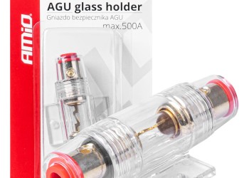 Amio - ΑΣΦΑΛΕΙΟΘΗΚΗ ΕΝΙΣΧΥΤΗ ΓΙΑ ΓΥΑΛΙΝΗ ΑΣΦΑΛΕΙΑ AGU ΜΕ ΚΑΛΩΔΙΑ 8-30m2 - 1 ΤΕΜ. (03508/AM)