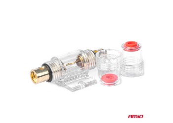 Amio - ΑΣΦΑΛΕΙΟΘΗΚΗ ΕΝΙΣΧΥΤΗ ΓΙΑ ΓΥΑΛΙΝΗ ΑΣΦΑΛΕΙΑ AGU ΜΕ ΚΑΛΩΔΙΑ 8-30m2 - 1 ΤΕΜ. (03508/AM)