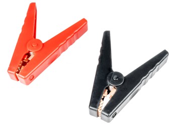 Amio - ΑΚΡΟΔΕΚΤΕΣ (ΚΡΟΚΟΔΕΙΛΑΚΙΑ) ΜΠΑΤΑΡΙΑΣ 400A (ΜΗΚΟΣ:95mm) - 2 ΤΕΜ. (03525/AM)