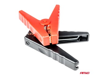 Amio - ΑΚΡΟΔΕΚΤΕΣ (ΚΡΟΚΟΔΕΙΛΑΚΙΑ) ΜΠΑΤΑΡΙΑΣ 400A (ΜΗΚΟΣ:95mm) - 2 ΤΕΜ. (03525/AM)