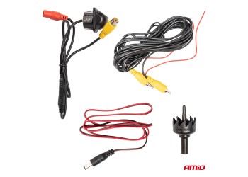 Amio - ΚΑΜΕΡΑ ΟΠΙΣΘΟΠΟΡΕΙΑΣ 12V LED ME NYΧΤΕΡΙΝΗ ΛΗΨΗ HD-305 - 1 TEM. (03527/AM)