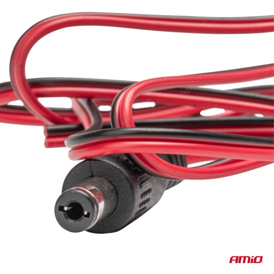 Amio - ΚΑΜΕΡΑ ΟΠΙΣΘΟΠΟΡΕΙΑΣ 12V LED ME NYΧΤΕΡΙΝΗ ΛΗΨΗ ΚΑΙ ΤΕΤΡΑΓΩΝΗ ΡΥΘΜΙΣΗ ΚΛΙΣΗΣ HD-315 - 1 TEM. (03529/AM)