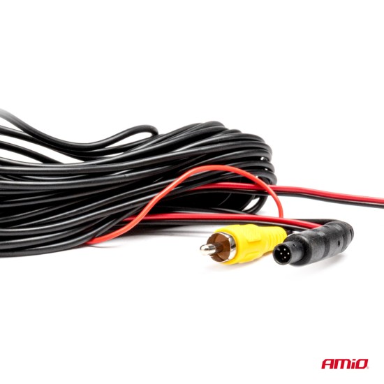 Amio - ΚΑΜΕΡΑ ΟΠΙΣΘΟΠΟΡΕΙΑΣ 12V LED ΜΕ NYΧΤΕΡΙΝΗ ΛΗΨΗ ΒΙΔΩΤΗ HD-310 - 1 TEM. (03530/AM)